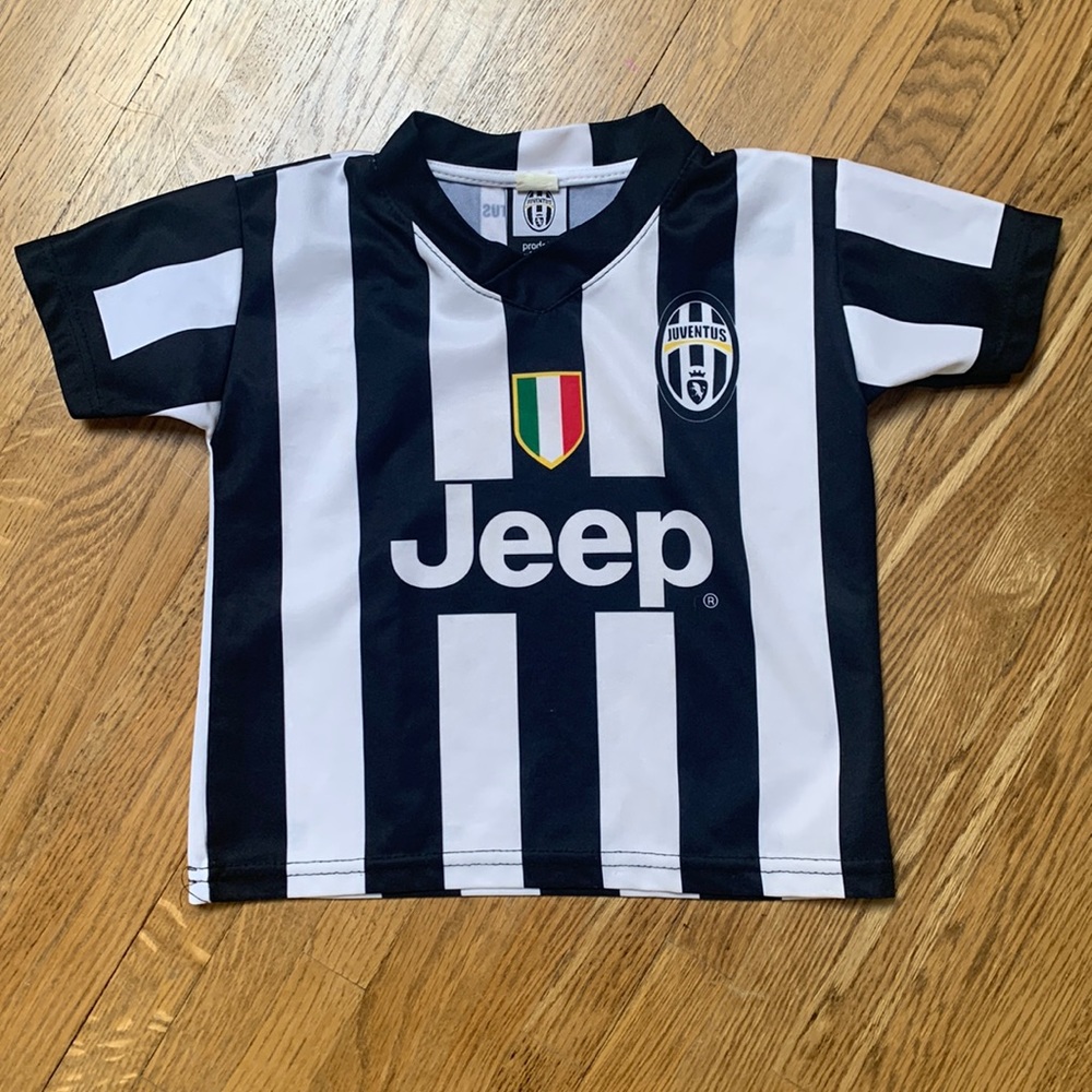 Toddler 2 Juventis soccer jersey - bought in Italy!  Like new condition.
